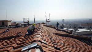 Conserto e reforma de Coberturas