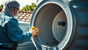 Limpeza de caixa d’água