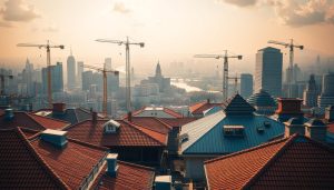 Construção de telhados